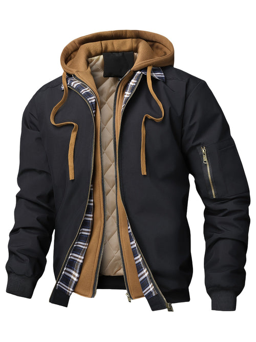 Chaqueta Montclair · Doble Capa con Capucha