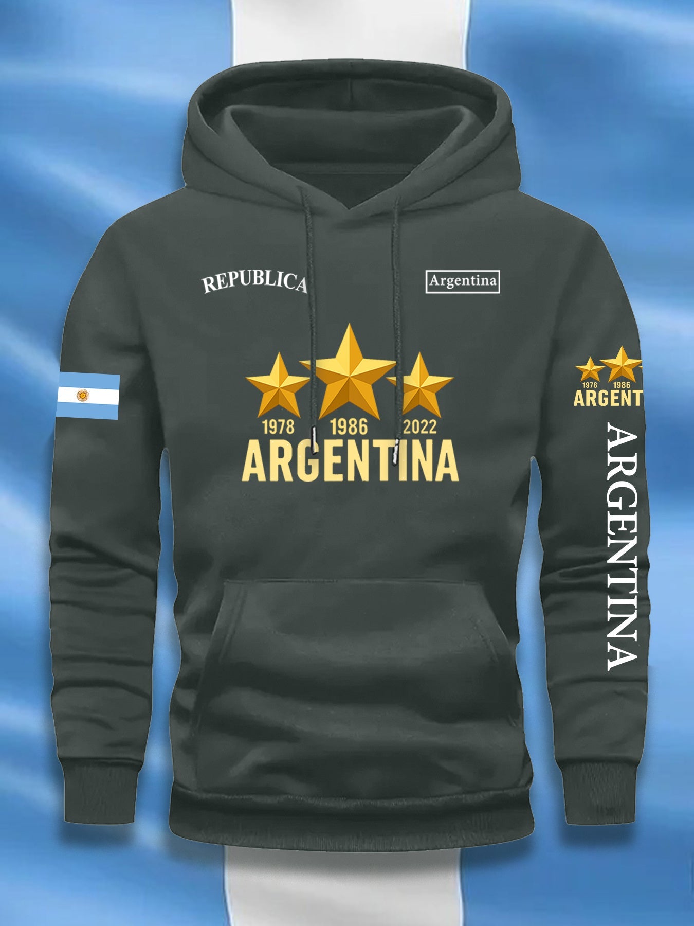 Sudadera Tres Estrellas · Edición Campeón del Mundo