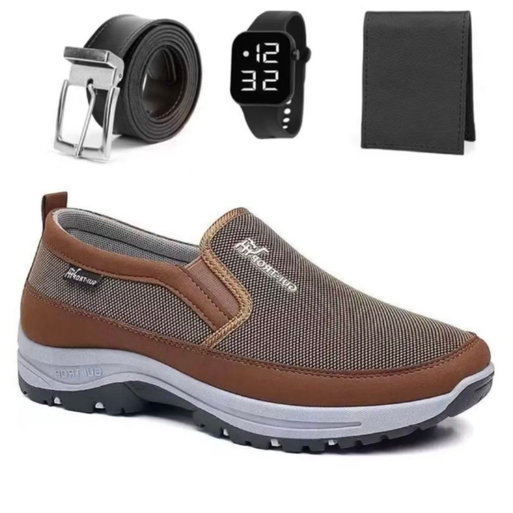 [¡COMPRÁ 1 Y LLEVATE 3!] Zapatilla Casual Adventure Súper Cómoda + 3 Regalos Exclusivos Billetera, Cinturón y Reloj